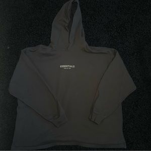 Fear of God Essentials Relaxed Hoodie (Dark Grey)
